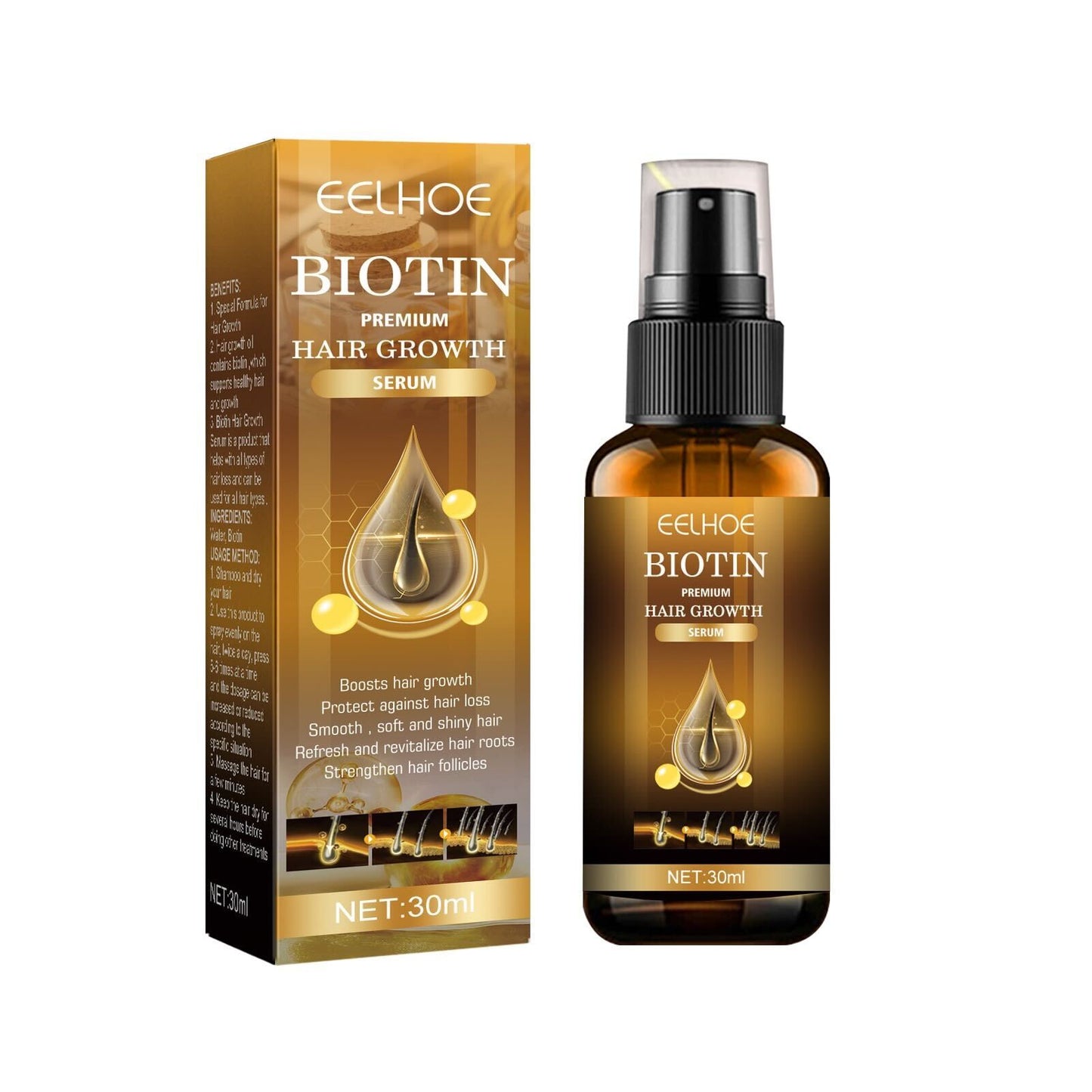 Eelhoe™ Biotin Hair Growth Spray