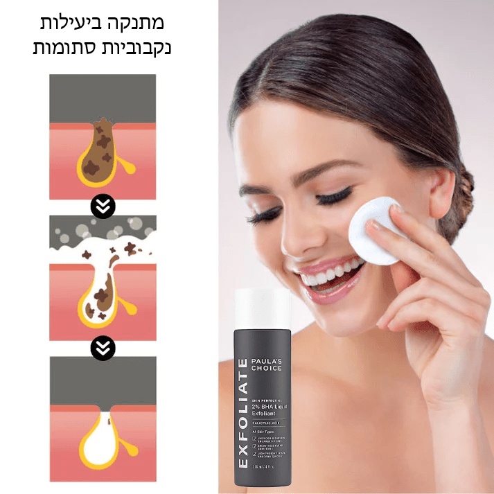 PoreClear™ 2% BHA נוזל לחידוש העור