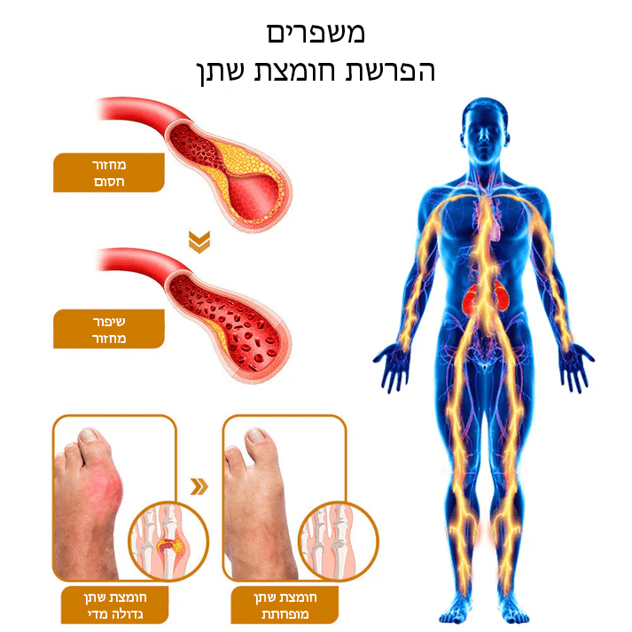 HyperBee™ קרם אנטי זיהום היפראוריצמיה ארס דבורים