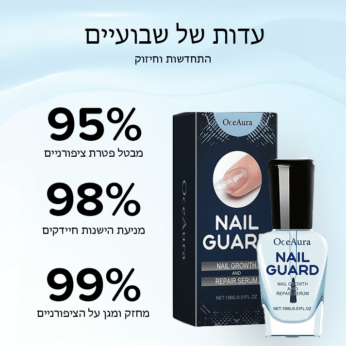 OnyxoGuard™ סרום לצמיחה ותיקון ציפורניים