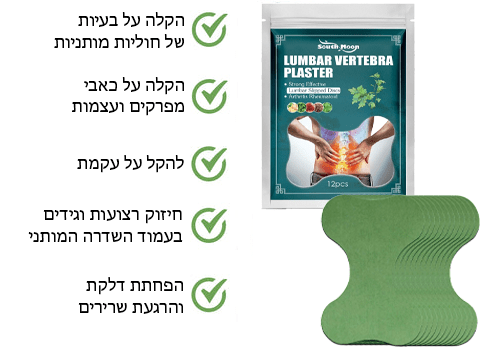 טיח צמחי מדגם LumbarFlex™